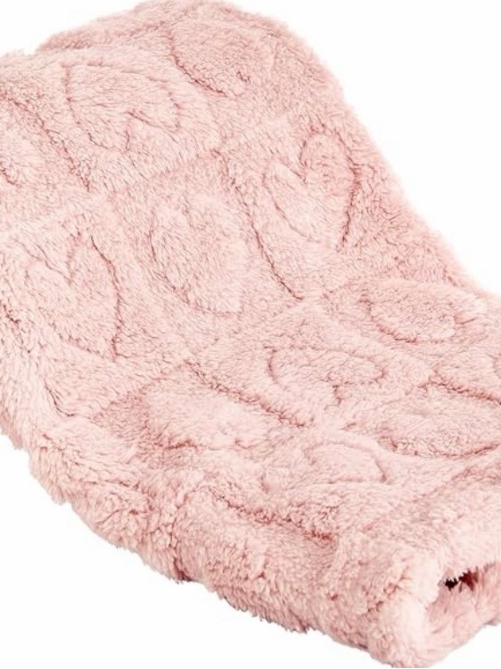 Yurhap Pink Heart Baby Blanket 30x40 NWT